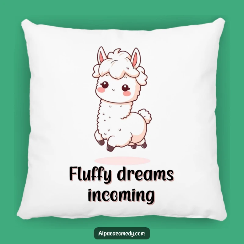 Funny Kawaii Alpaca Pillow, Cozy Fluffy Mane Cushion, Perfect Funny Gift for Naps