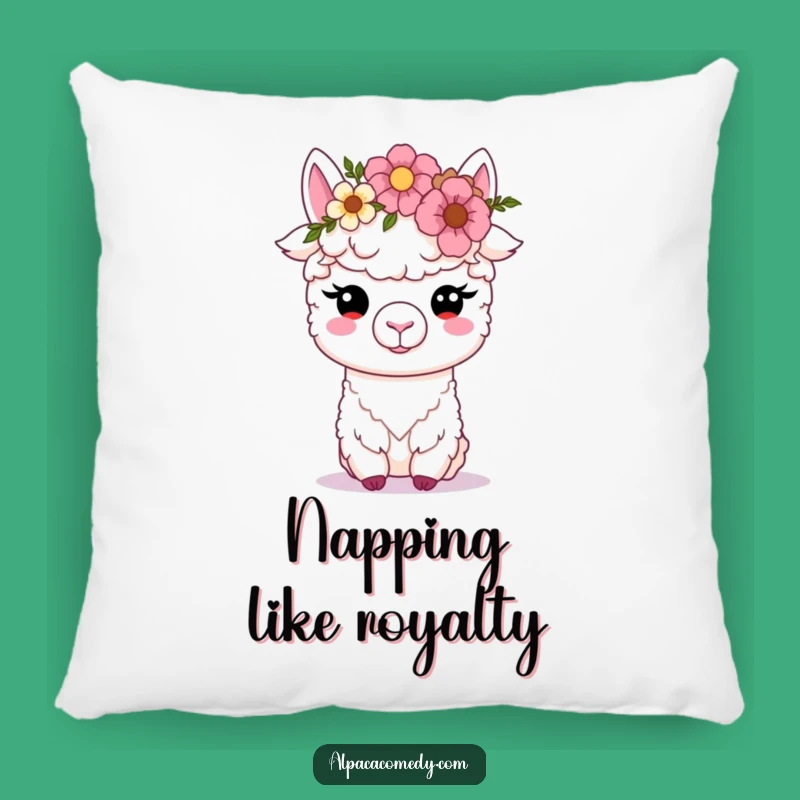 Funny Kawaii Alpaca Dream Pillow - Cozy & Humorous Gift!