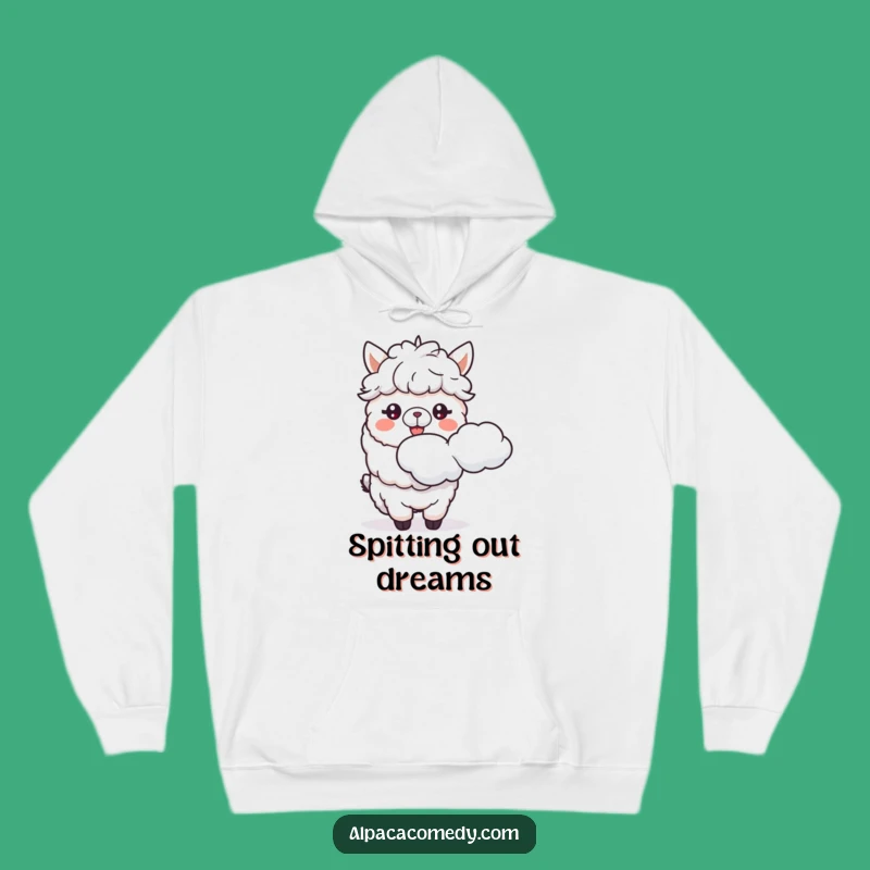 Funny Alpaca Cloud Spitter Hoodie: Cozy Alpaca Sweatshirt, Perfect Funny Gift