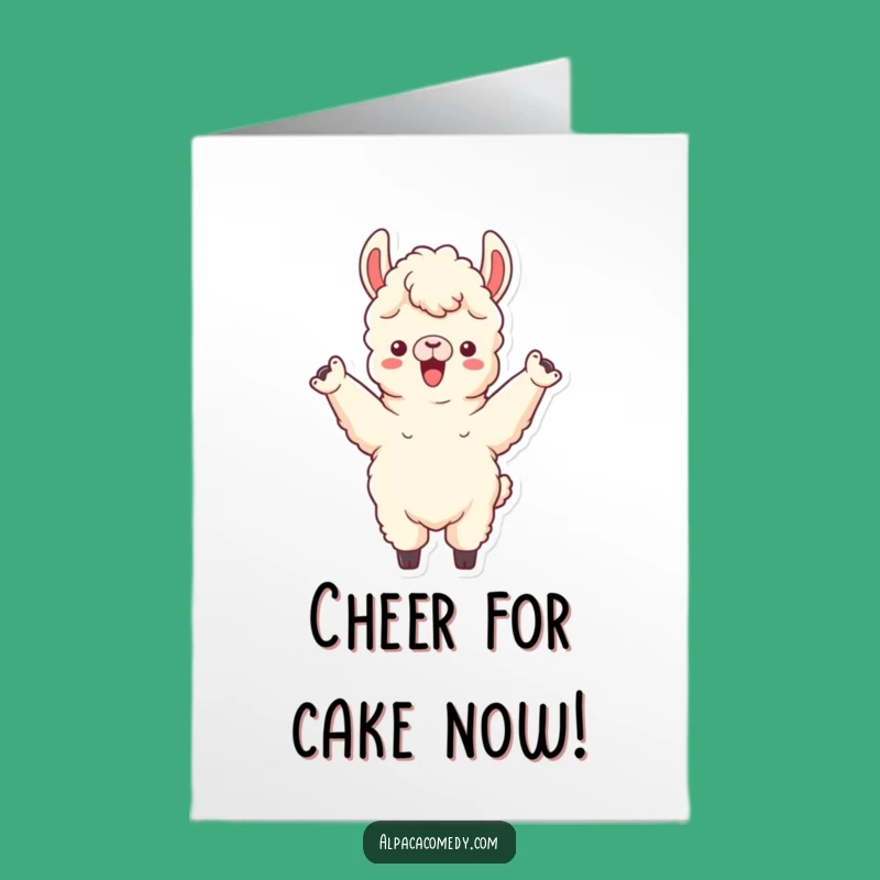 Free Printable Alpaca Birthday Card: Cheerful Llama Celebration, Downloadable Fun