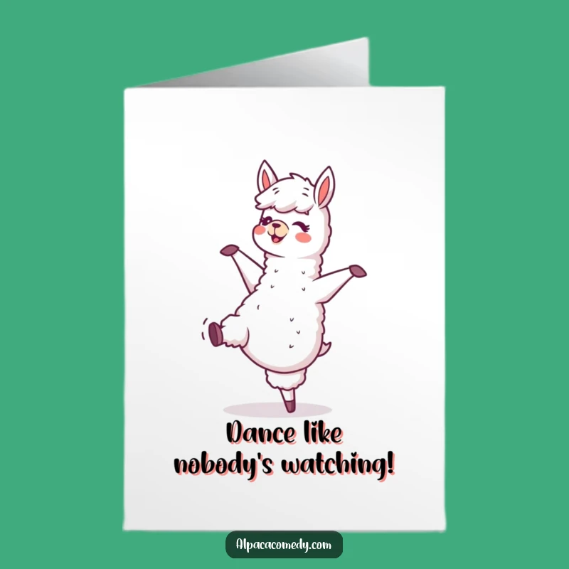 Free Printable Alpaca Birthday Card: Hilarious Dancing Llama Fun, Downloadable & DIY