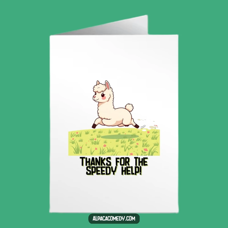 Free Printable Thank You Alpaca Card: Speeding Gratitude Your Way!