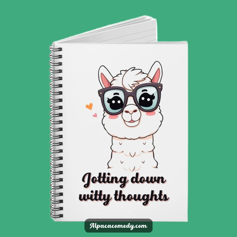 Funny Alpaca Joke Notebook: Jot Down Your Best Punchlines Hilariously