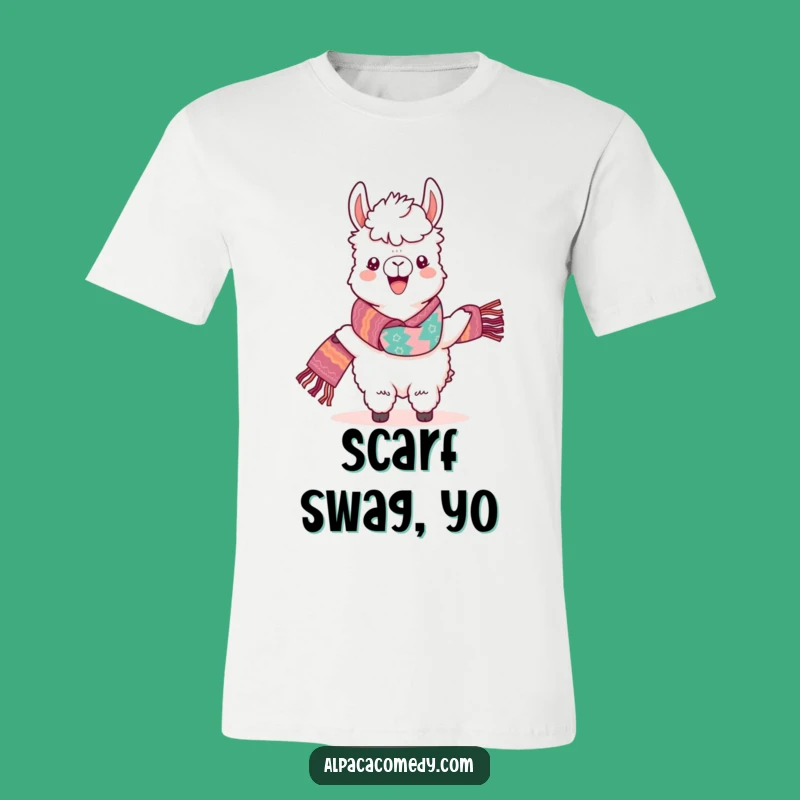 Funny Kawaii Alpaca T-Shirt - Wear Your Pride with This Adorable Tee!