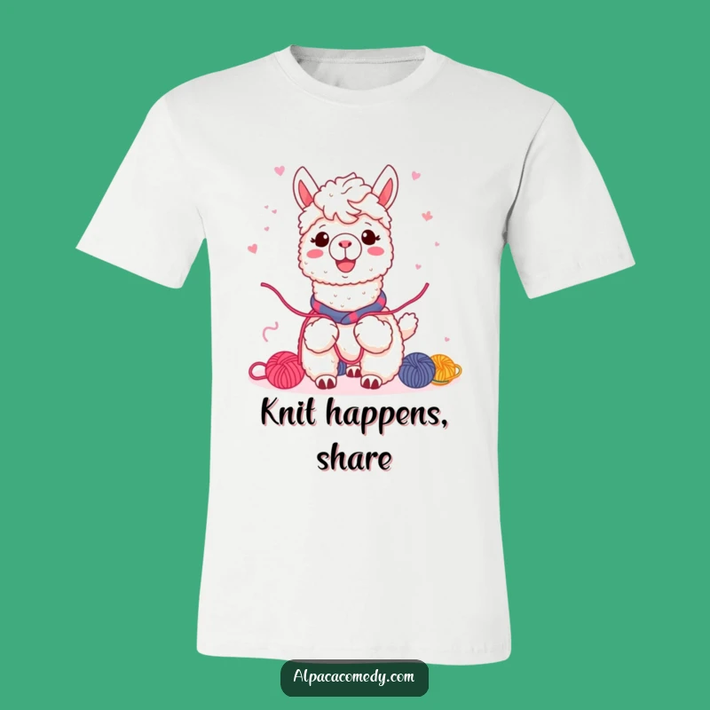 Funny Kawaii Alpaca Pals T-Shirt - Cozy & Humorous Gift!
