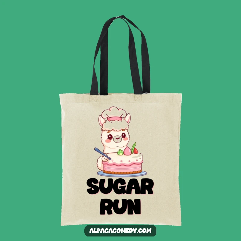 Chef Alpaca Baking Tote Bag: Spacious & Stylish Carry-All Gift